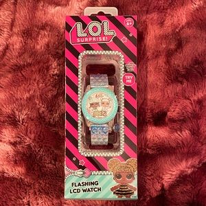 MGM Entertainment LOL Surprise FLASHING LCD Watch. NEW!